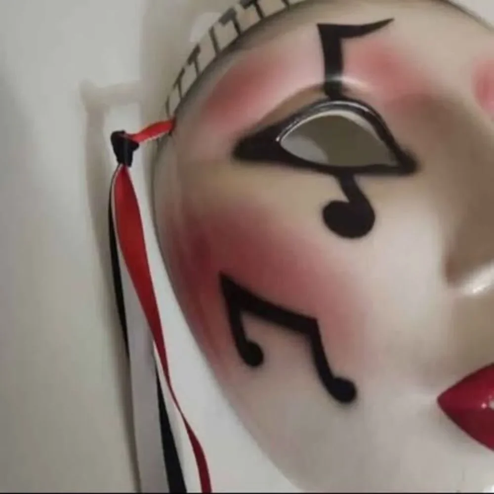 Vintage 1980s Cat and Music Masks